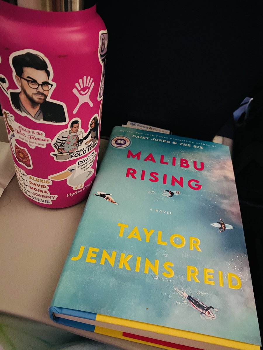 A little reading material while on my <a href="/Delta/">Delta</a> flight to Salt Lake City. S/O to <a href="/JennaBushHager/">Jenna Bush Hager</a> for the pick! I’m sure <a href="/danjlevy/">Dan Levy</a> approves. 🤣