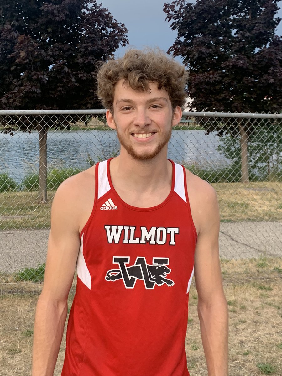 WilmotTrack's tweet photo. ‼️State Bound‼️
Tyler Wilson punches his ticket to the @wiaawistate Track &amp; Field meet in the 400 and 200!!! #TrackFam https://t.co/OybAr1kbQf