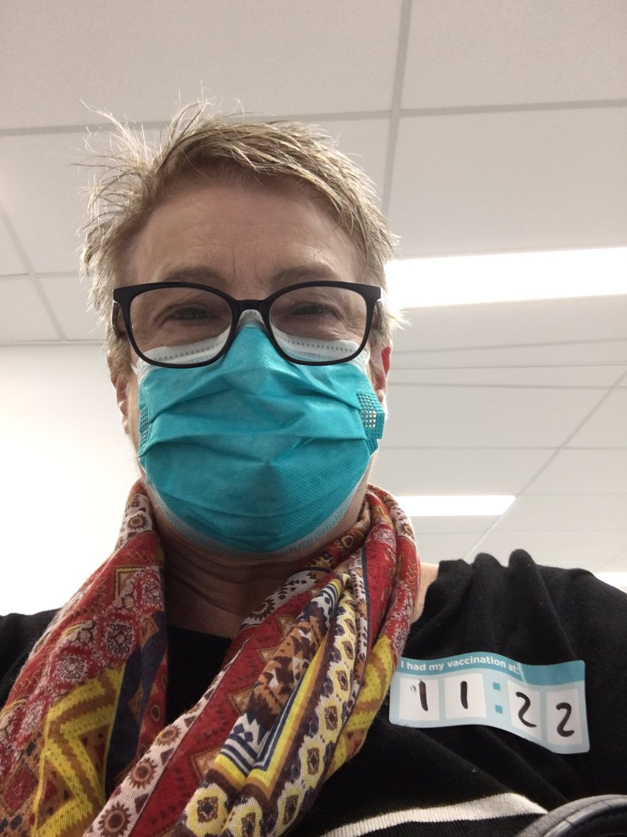 Second dose done - feeling very grateful. Great work <a href="/NSWHealth/">NSW Health</a> <a href="/SydneyLHD/">Sydney Local Health District</a> at Homebush hub