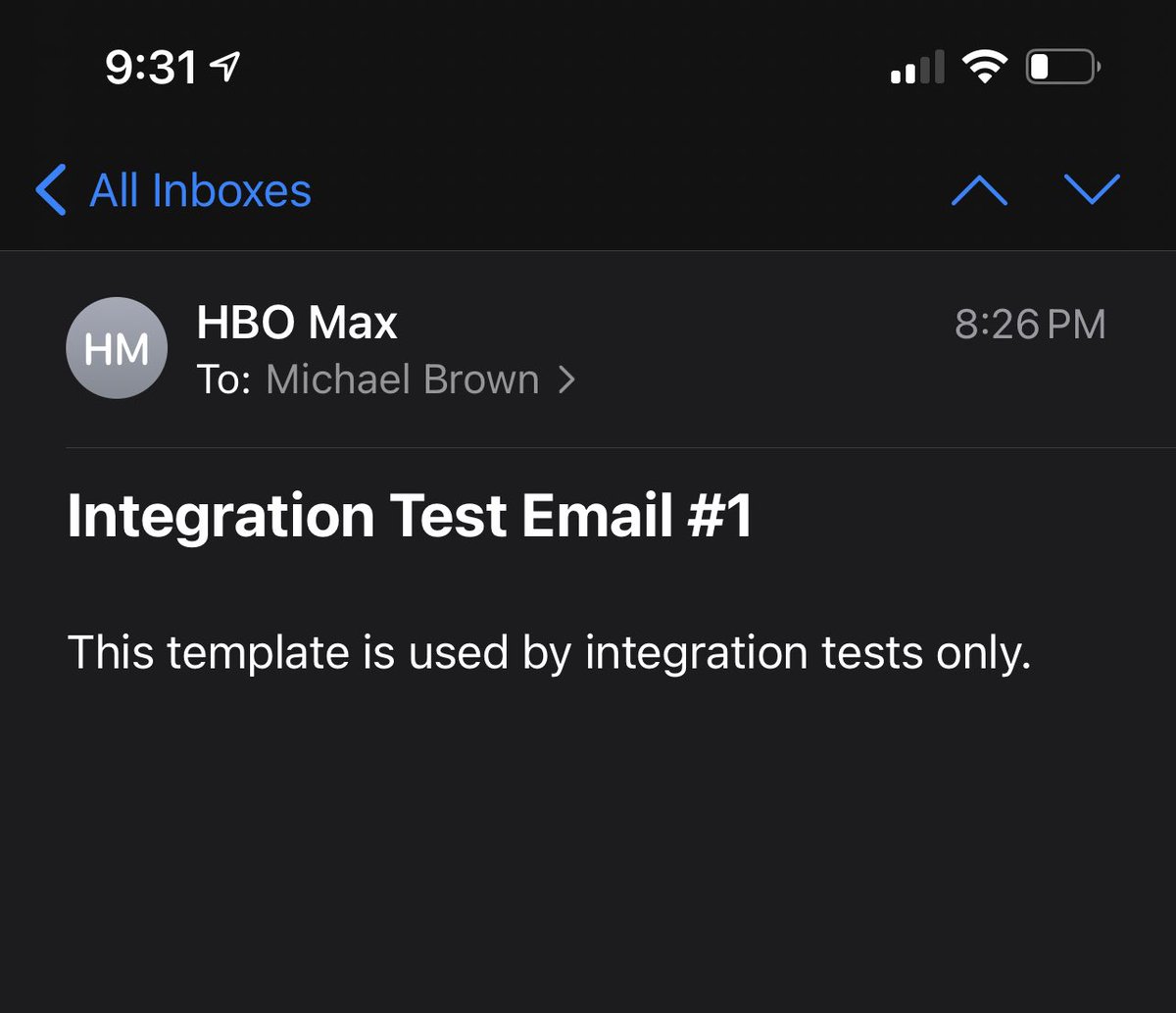 mdbrown's tweet image. Always test in Prod. #HBOMax