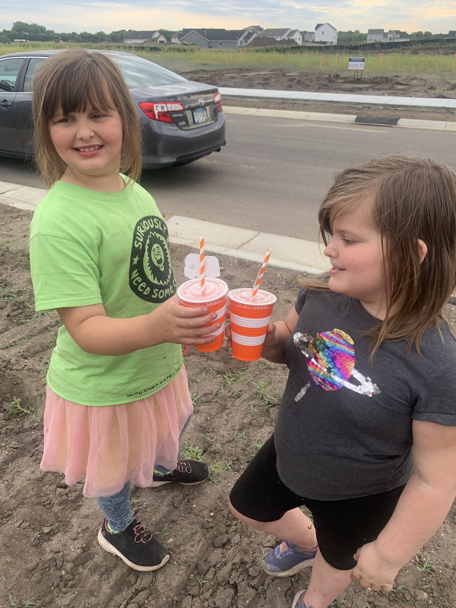 MrsMadsen05's tweet photo. Today was ground breaking day! We got to watch the contractor dig! I wish we had a picture of him talking to the girls and answering their questions. 🤦🏼♀️ #128Days #RealLifeLearning #FootingsAreNext https://t.co/3FRPosYdeU