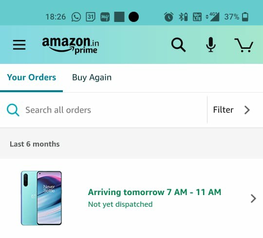 MrinaliniVinod's tweet photo. 2/3 - Delayed delivery to next day. Slightly disappointed but understandable given the condition and situation. @amazonIN https://t.co/E1DFUMlwvX
