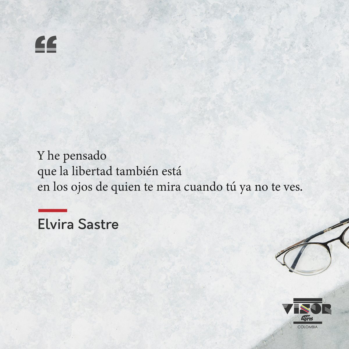 visorlibrosco's tweet photo. Hoy celebramos la vida de una de nuestras poetas más queridas.
¡Feliz Cumpleaños @elvirasastre!
#PoesíaVisor #Leevisor #ElviraSastre https://t.co/4frxfi0YNM