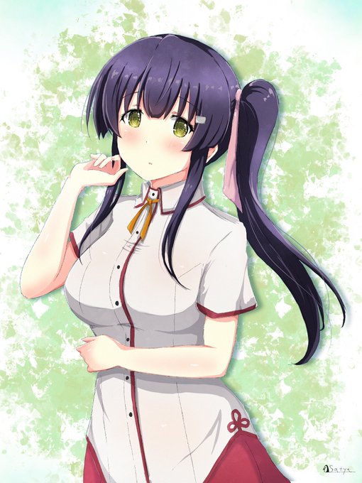 イメチェンしてサイドテールにしてみた柳瀬舞衣ちゃん13歳です
特に曲とは関係ないですが和氣あず未さんのニューシングル聴きながら描きました
#とじとも
#刀使ノ巫女 