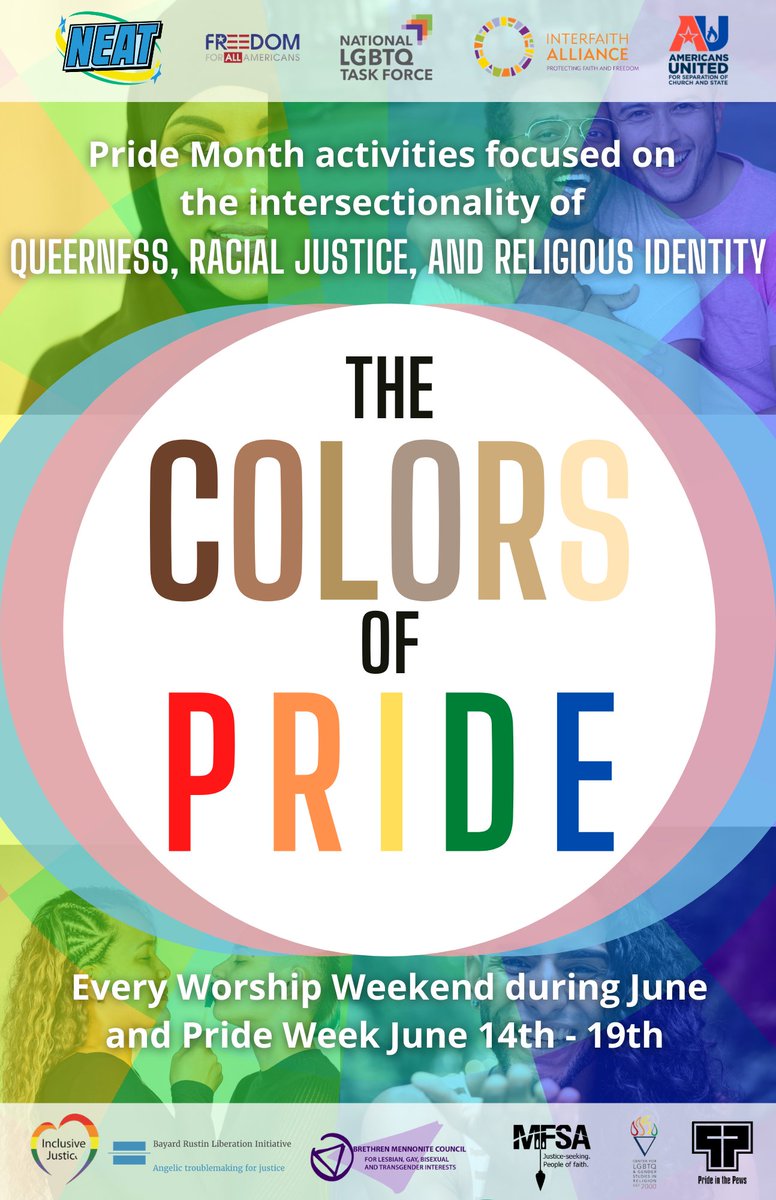 americansunited's tweet photo. As Juneteenth approaches, we invite you to attend the virtual #ColorsOfPride Celebration on Saturday, June 19th at noon ET. https://t.co/uvJaOLwUDd https://t.co/ge9EyntavK
