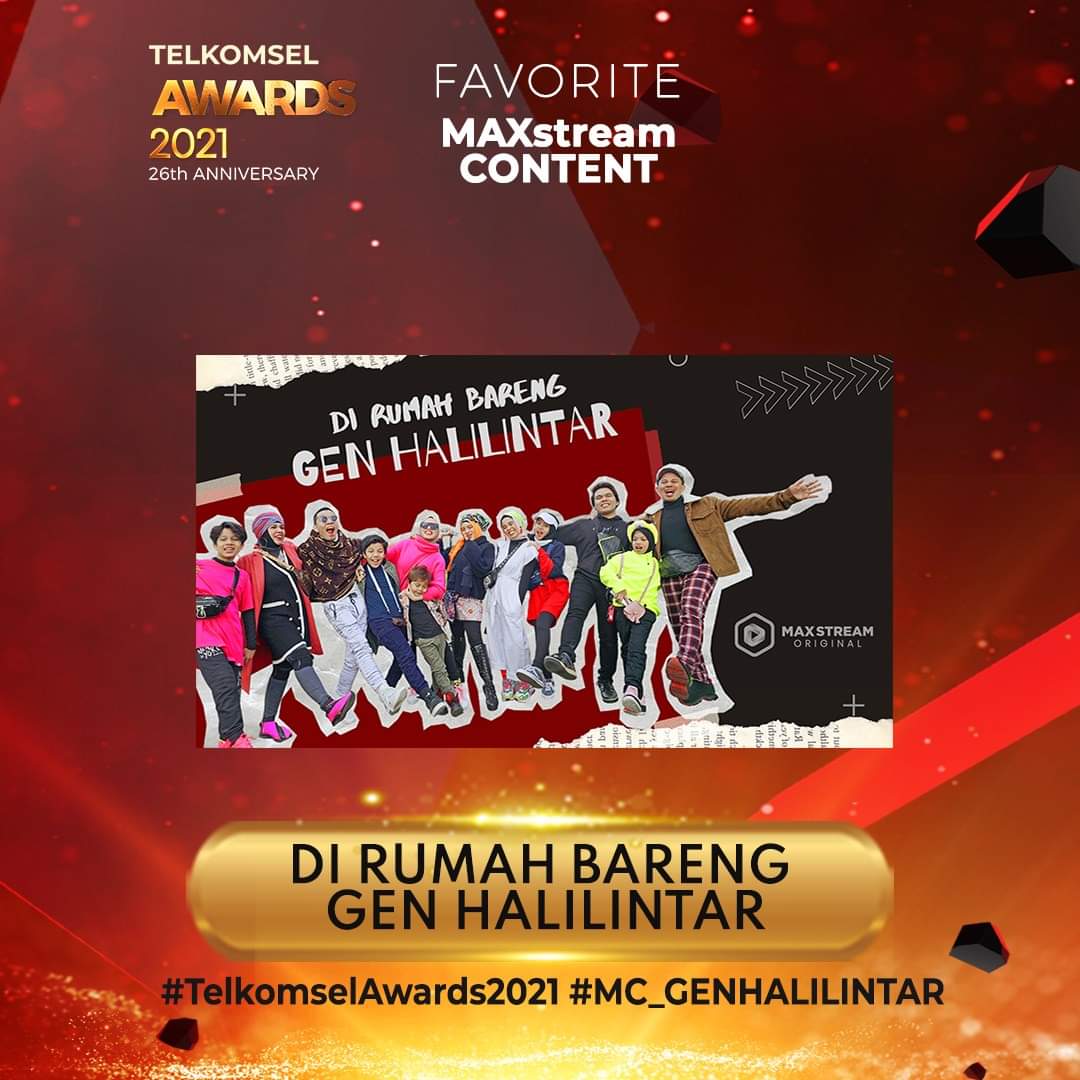 #TelkomselAwards2021 #MC_GENHALILINTAR