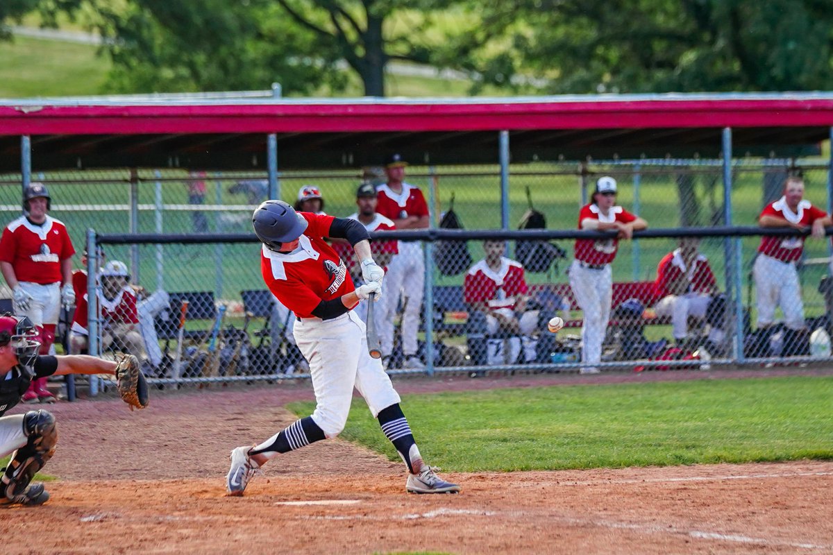 CornBeltLeague's tweet image. FINAL 

Red Raiders (5-4) 18
Haymakers (2-6) 2

Top Performers:
ORR: Brandon Doehne (@CUJacketsBase) 2-3/GRAND SLAM/6 RBI
ORR: Kai Benjamin- 2-2/2B/3 RBI
ORR: Adrian Navarro-Melendez (@CUJacketsBase) 1-1/HR/3 RBI
HAY: Jason Carrig (@occ_baseball) 3-3/2B/3B/2 R