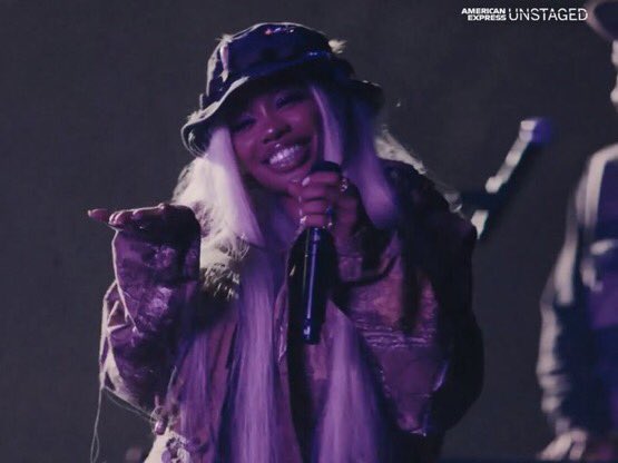 Ororo_Munro1's tweet photo. Sza really served for her virtual concert https://t.co/nudFsREw8Z
