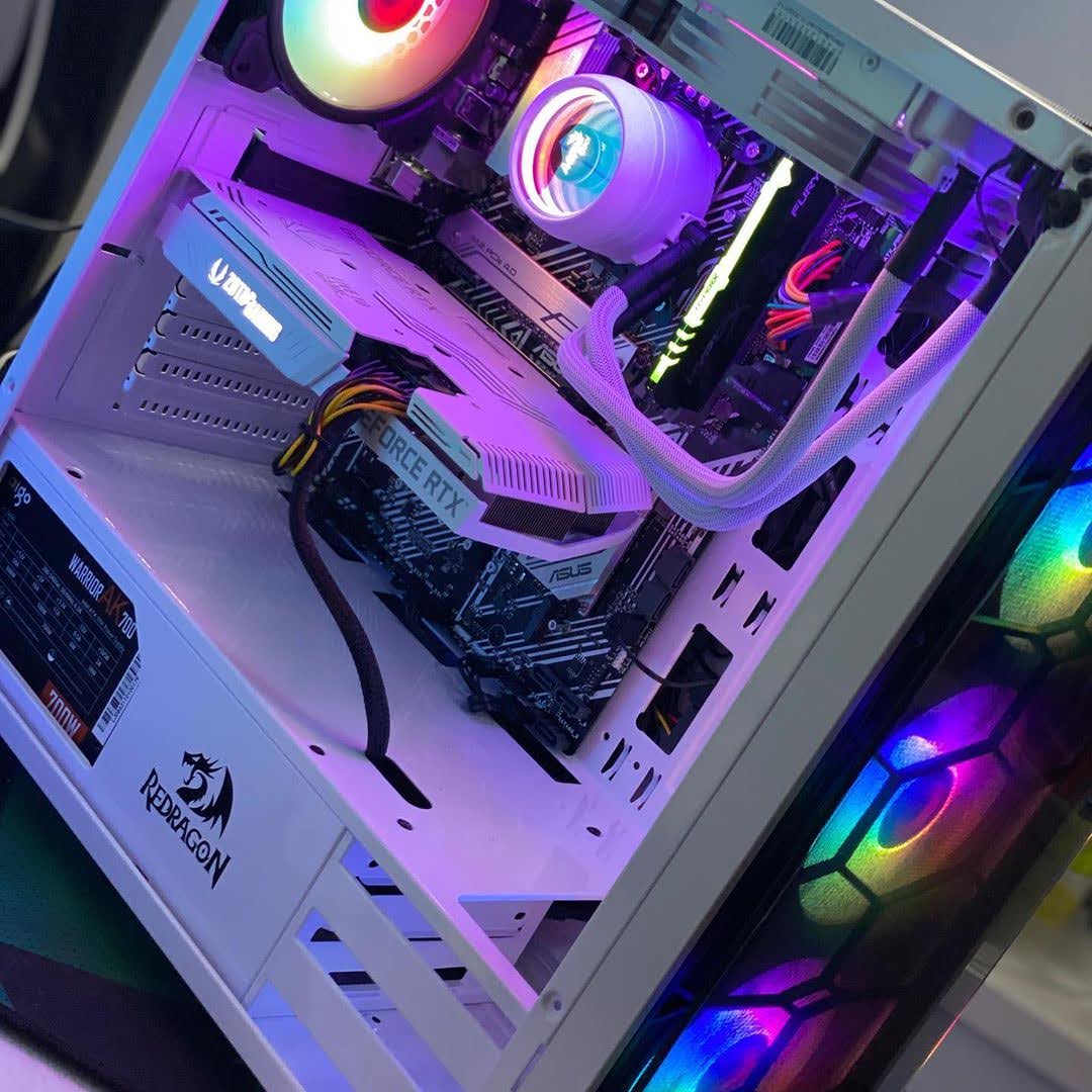 新品白ケース RGBファン搭載 自作ゲーミングPC GTX1660ti搭載 新品白ケース RGBファン搭載 自作ゲーミングPC GTX1660Ti搭載 新品白