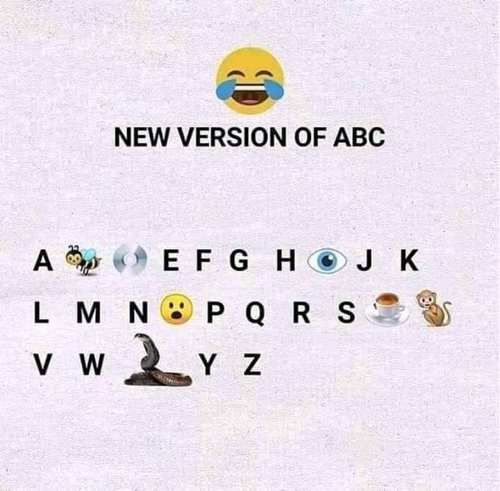 akarki558's tweet photo. New version of English alphabet. https://t.co/aCsKgGaIpT