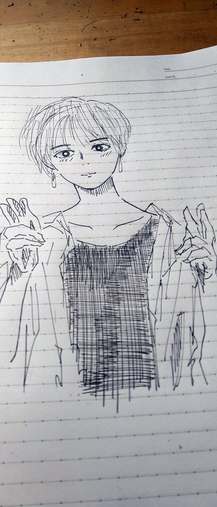 김구 りく ばっきゅん イラスト イラスト好きな人と繋がりたい イラストレーターさんと繋がりたい 絵 絵柄が好みって人がいればいいなぁ 女の子 女性 Jdブランド かわいい 美人 クール 綺麗 ボーイッシュ Twitter 落描き ショートヘア