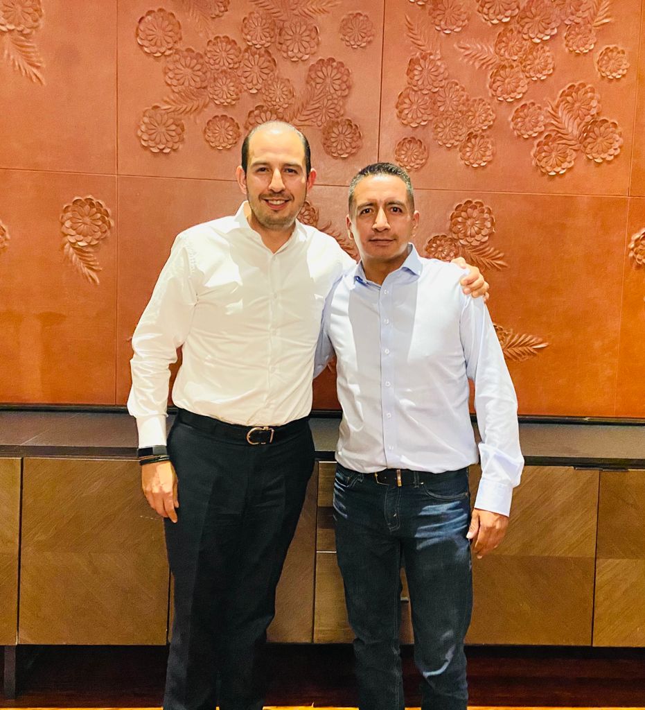 Agradezco a nuestro Presidente Nacional y amigo <a href="/MarkoCortes/">Marko Cortés</a> la charla tan amena de hoy, su confianza y apoyo permitieron que el proyecto que encabezamos sea una realidad por el bien común de las y los sanandreseños.