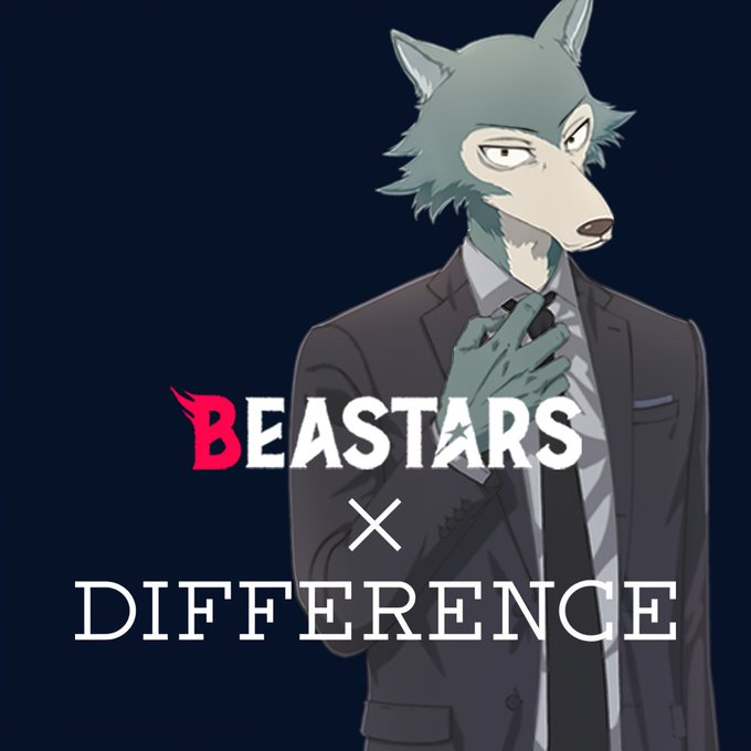 TVアニメ『BEASTARS』コラボ！アイテム紹介①レゴシモデル コラボスーツ裏地にレゴシのシルエットをあしらったオリジ