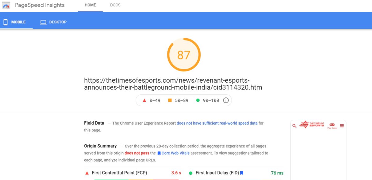 getM360's tweet image. Finding a right balance between site performance and ad-based monetization is hard. We @getM360 are creating a platform where publishers don't have to make that trade-off.