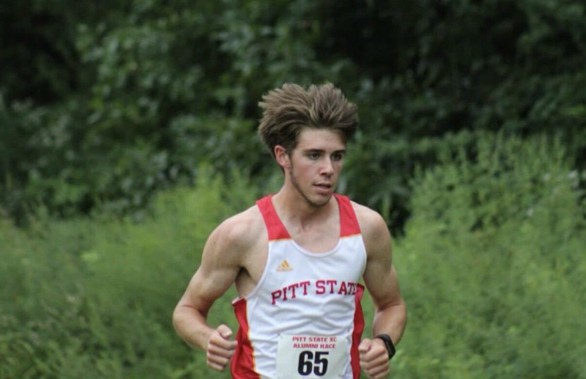 CFB247's tweet image. Bradley Richard
Pittsburg State, Cross Country 2015-2019