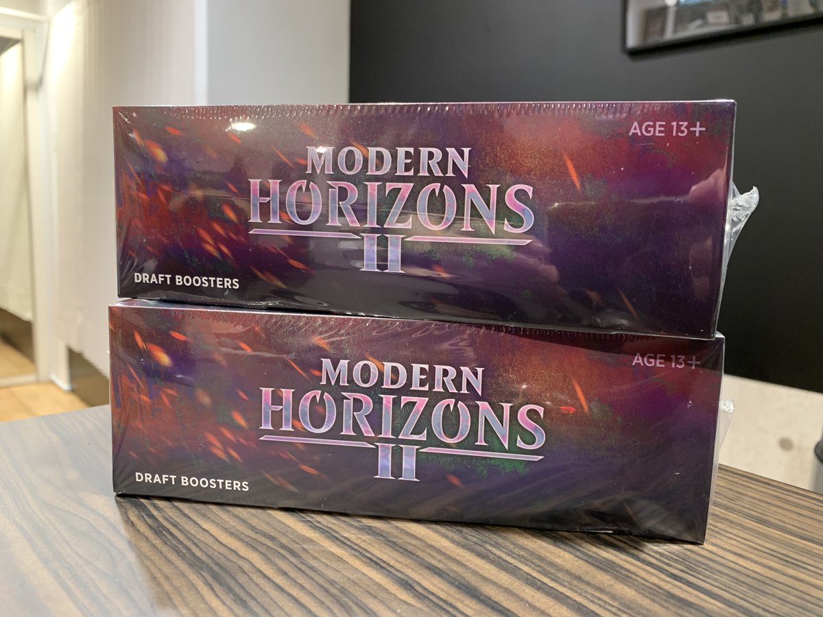 MTG】 「MTG モダンホライゾン2ドラフトブースター英語版」 少量となり