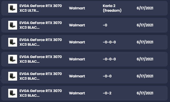 _AD8008's tweet image. Quite a day. 21 PS5 and 7 GPU (6x 3070, 1x3060)
Huge shoutout to @unrustled and @LicketySpliket 

Bot: @HayhaBots 
Proxies :@CookieProxies_ @cookie_success @ScarletProxies 
@CSBotters