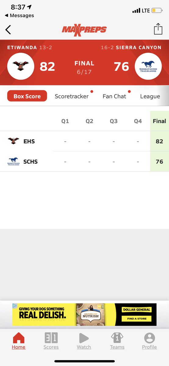 EtiwandaRed's tweet photo. Yes!!!!!!!!! Off to the state finals!!! https://t.co/1FFMwRLa4Q