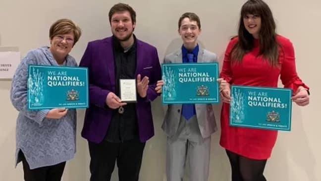 Carter Vanderloo and Max Braunstein ended #Nats21 as SEMI-FINALISTS IN ASYNCHRONOUS DUO! They are TOP 14 IN THE NATION! What an incredible journey and an honor it has been to be your coach these 4 years! Congratulations! I am so so beyond proud of you! <a href="/MaxBraunstein_/">Max</a> @vanderc20