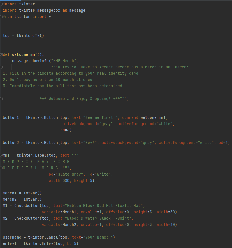 angelwhocodes's tweet photo. #100DaysofCode - Day 44

Learned about basic Python Tkinter and made this very simple project hihi. I found that learning Tkinter is quite fun! 😜 https://t.co/rGws8mBxBh