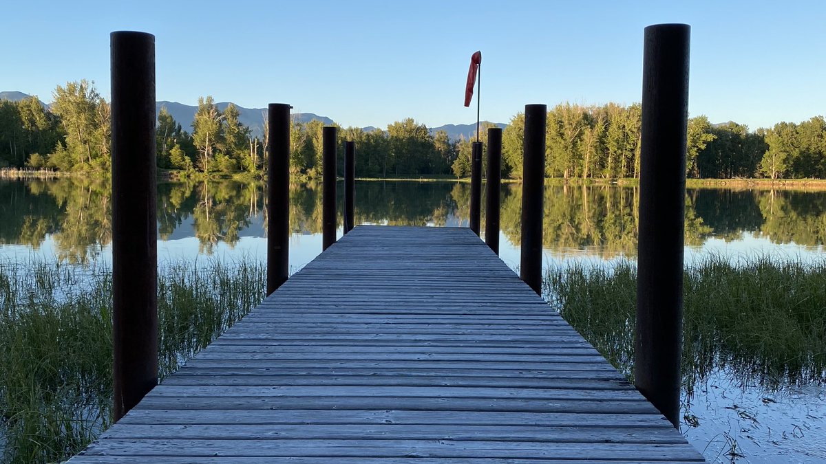 PbrayPaul's tweet photo. A calm evening at the river! #flatheadriver, #montanaliving https://t.co/m8tW70NtPo