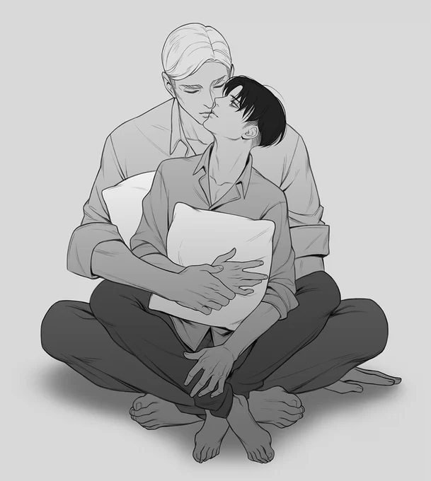 #eruri #エルリ
抱枕愛撸利 