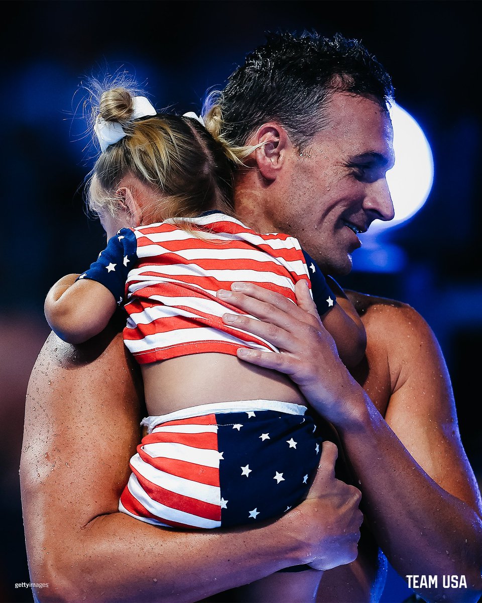 Dad first. ❤️ #SwimTrials21