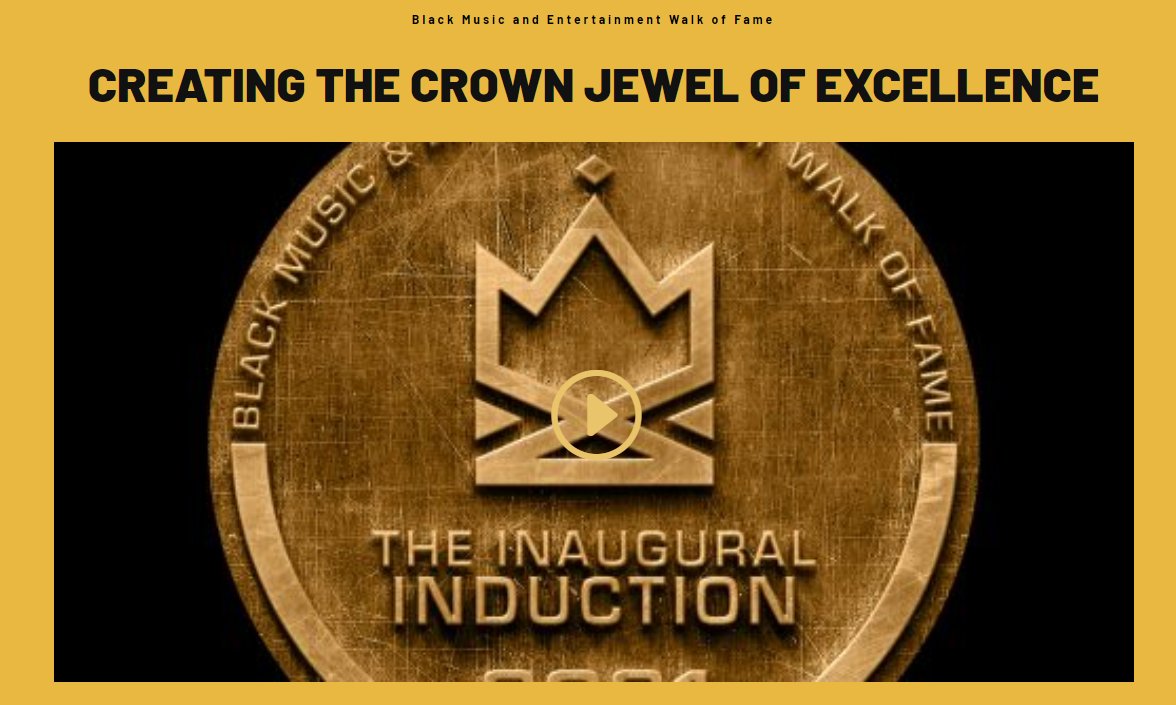The beautiful and factual profile dedicated to Michael on the Black Music &amp; Entertainment Walk of Fame's website.