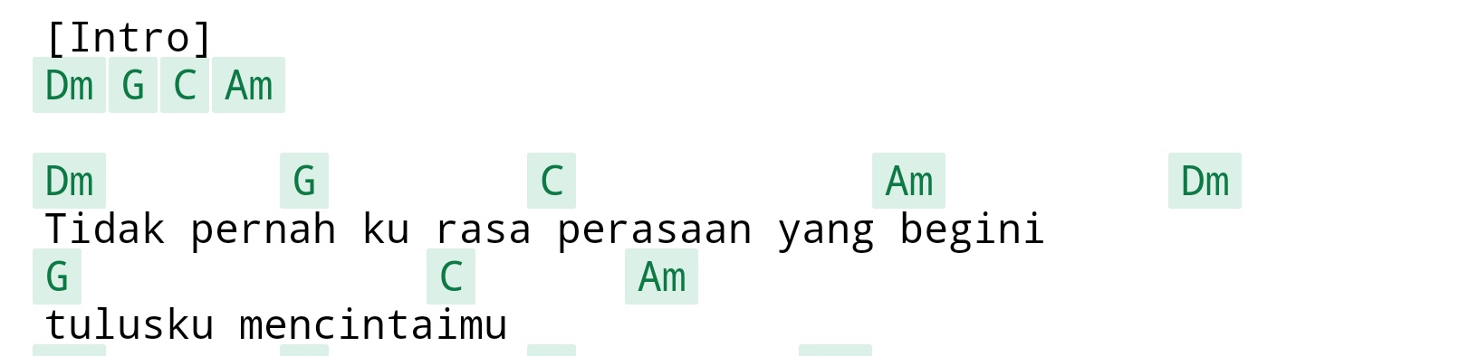 Tidak pernah ku rasa perasaan yang begini