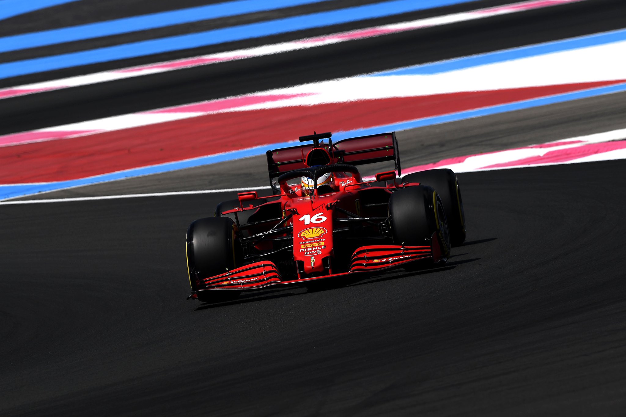 21 French Gp Ferrari First Practice Report Charles P11 Carlos P16