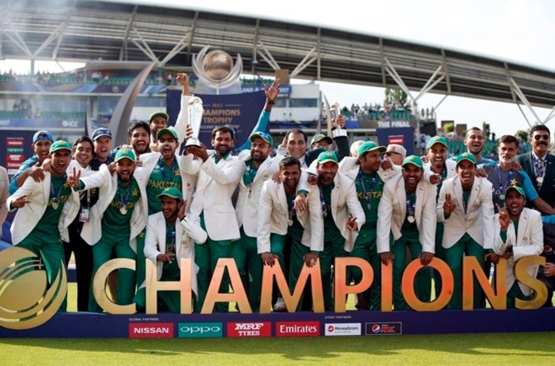 qau_e's tweet photo. On this Day in 2017 Pakistan become a champion of Champions Trophy, the No.8 team in 8 teams battle, they made history.
#CT17 https://t.co/LVHdOLYhVs