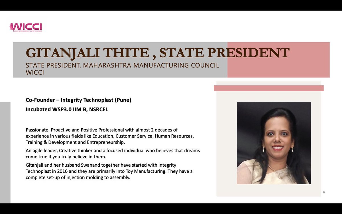 WICCI Maharashtra Manufacturing Council tweet media