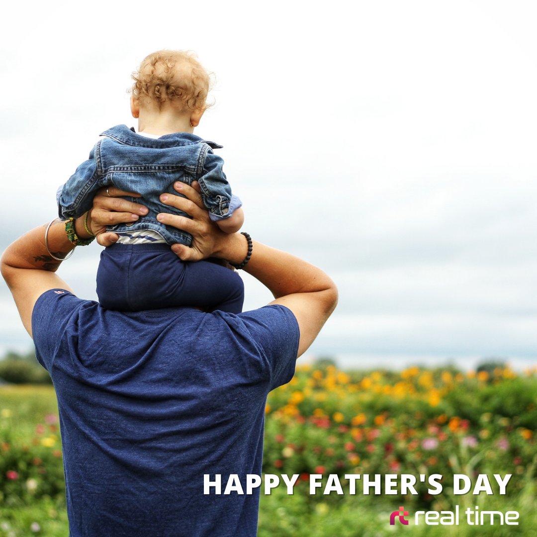 Happy Father’s Day to all the father figures out there. You are making a difference in a child’s life. #realtimegroup #FathersDay2021