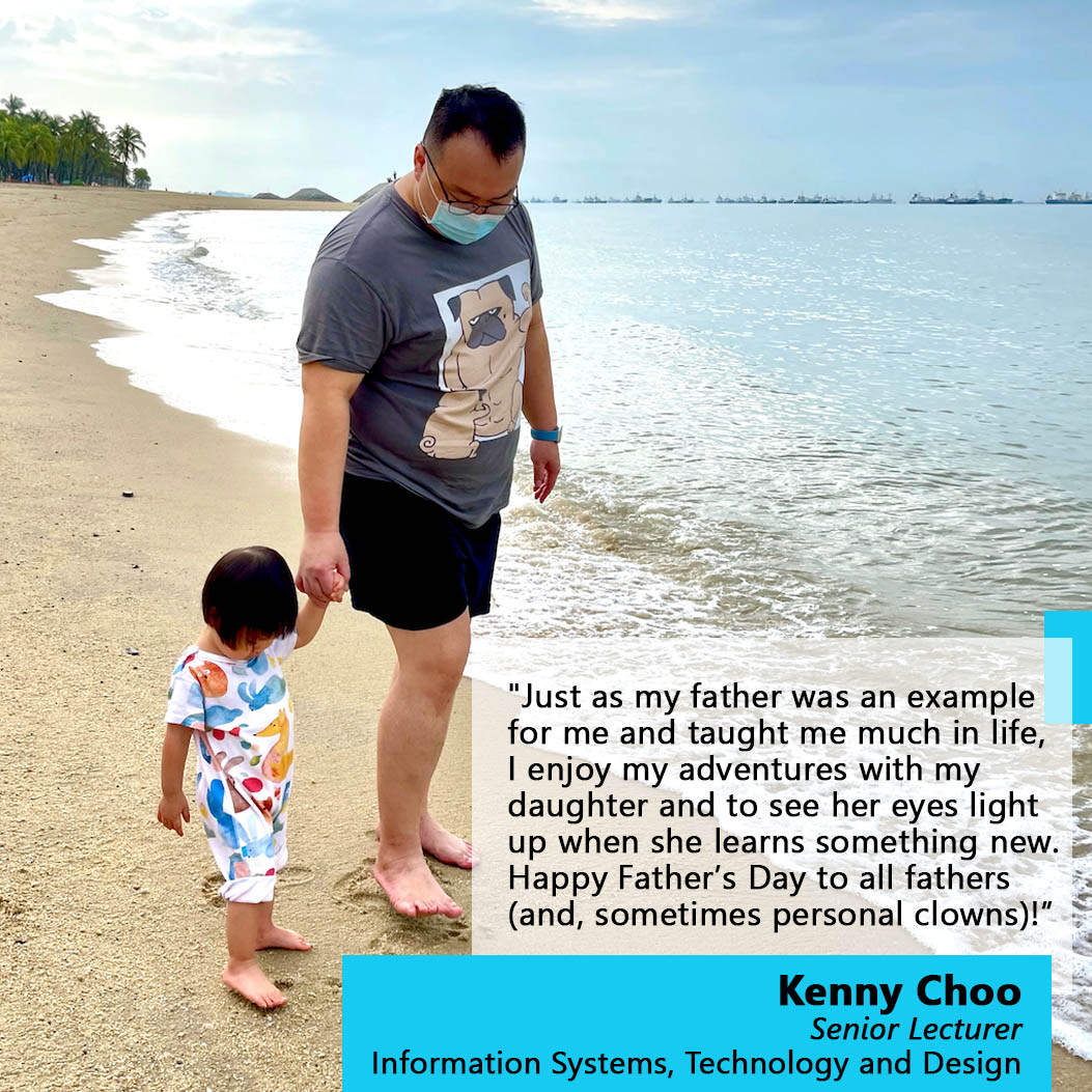 sutdsg's tweet photo. Happy Father's Day to one of the first heroes in our lives! We ask some of our amazing faculty members what this special day means to them.

#SUTDfaculty #HappyFathersDay https://t.co/atH4edfJCT