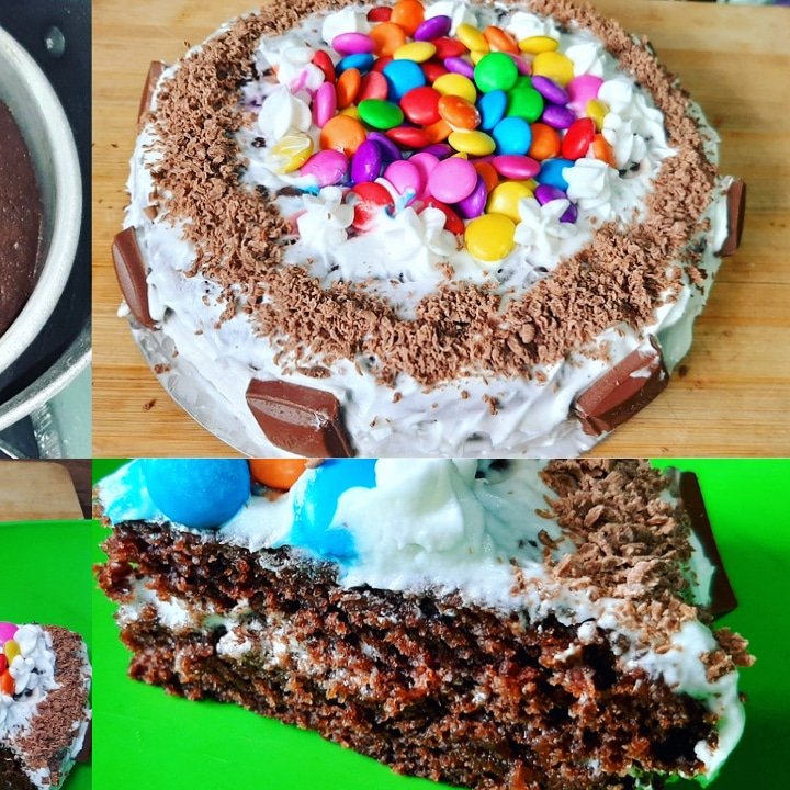 Homemade Bakery Style Chocolate Cake Recipe Eggless #ChocolateCake #homemade #chocolate #cake #cakes #easyrecipes #easycake #nooven #nobutter #food #homeMadecake #home #chef #baking #manjupoorviskitchen #youtubechannel #YouTube #foodblogger #newrecipe #indianfood #youtubeindia