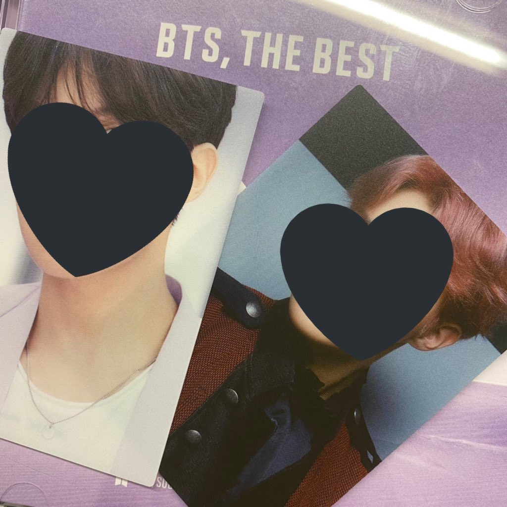 T37914252's tweet photo. BTS THE BEST 通常盤

譲 ホソク 
求 ジミン

#bts交換
#btsトレカ交換 https://t.co/nCn6WE7QyF