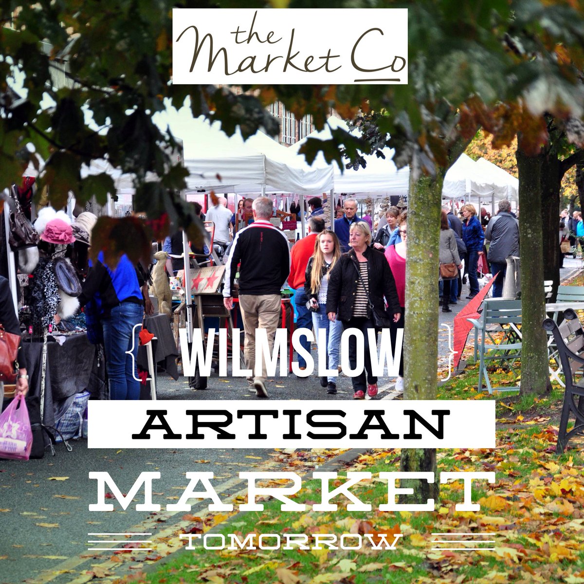 TOMORROW #Wilmslow Artisan Market #cheshire
10-4
Alderley Road
😷 🥰