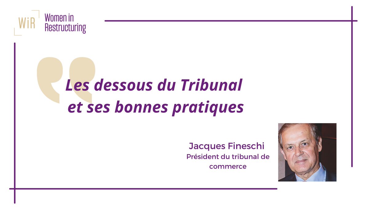 WiRestructuring's tweet image. Un grand merci à Jacques Fineschi pour son intervention très pragmatique et sans tabou sur les dessous du Tribunal et ses bonnes pratiques.🎙 Avec l’animation de @hbourbouloux 🤜 La problématique des sanctions a fait l’objet d’une attention particulière.