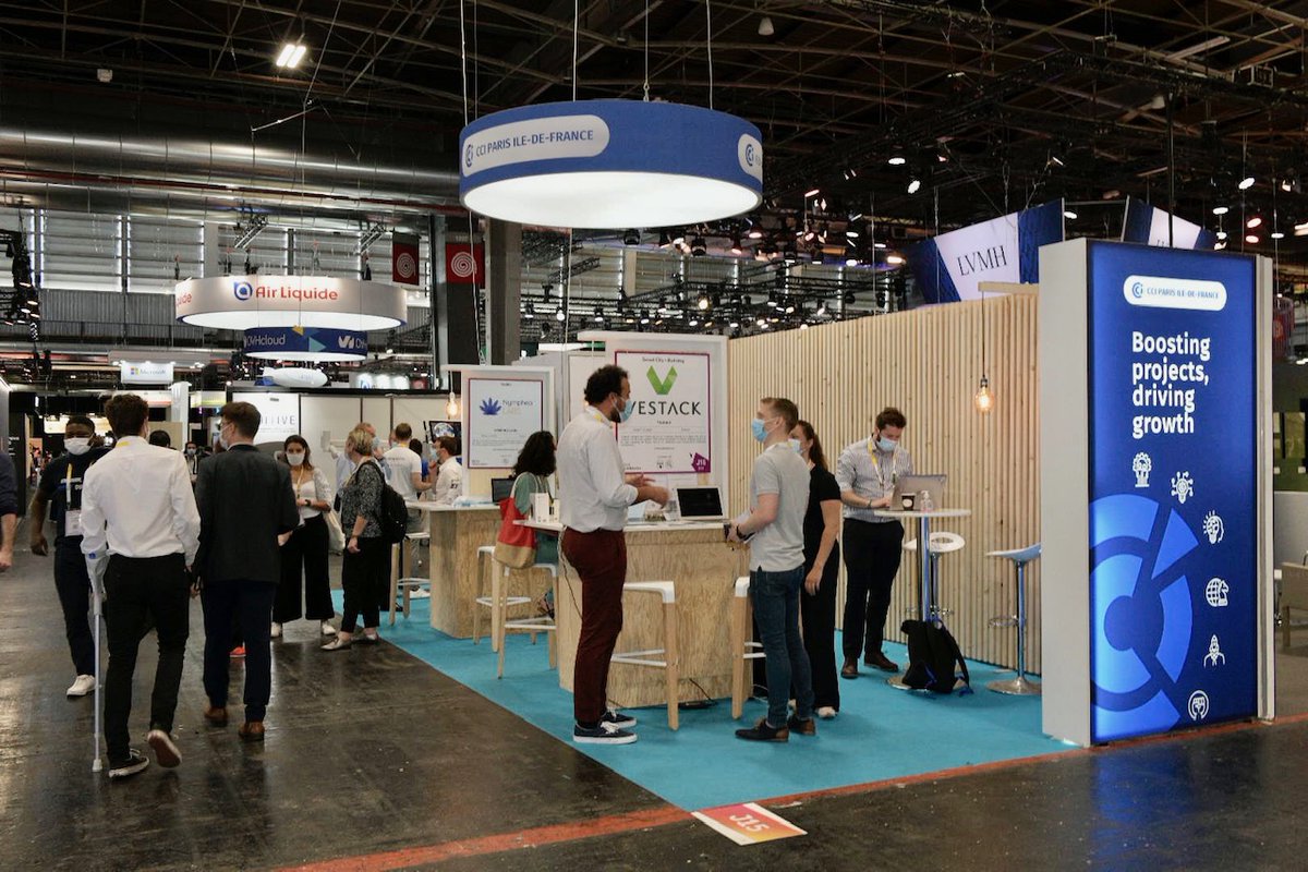CCI_Paris_IdF's tweet photo. #ViVAtech2021 Nos #startups du jour vous attendent Stand J15 pour échanger sur leur #projet : @Champerche , @RpurOfficial, #Vestack & Nymphea Lab #innovation #tech https://t.co/XeLb9uyv07