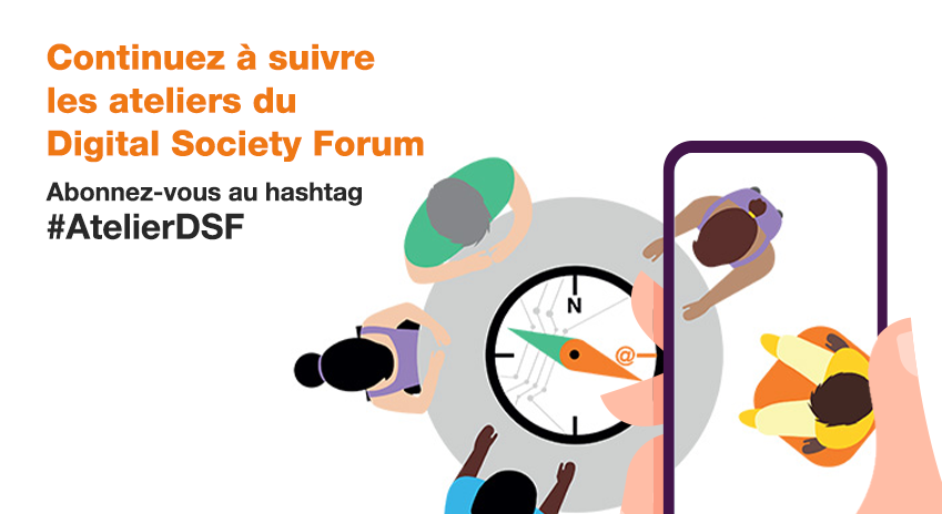 #News | Comment continuer à suivre les ateliers du Digital Society Forum, repérer les prochaines dates et thèmes ?
➡️ Abonnez-vous au hashtag #AtelierDSF et participez aux débats sur la place du numérique dans nos vies !
