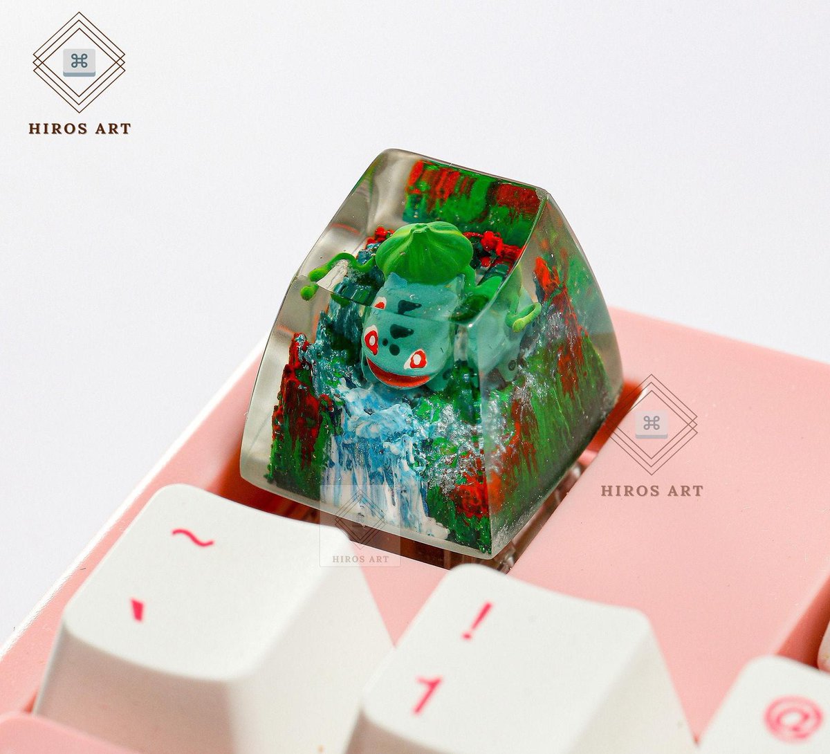 Hirosart_'s tweet photo. Bulbasaur Artisan Keycap
#handcraft #keyboard #keycap #mxoem #handmade #artisan #artisankeycap #artisankeycaps #mechanicalkeyboard #mechkeys #cat #catkeycap https://t.co/CNg2mYDx2B