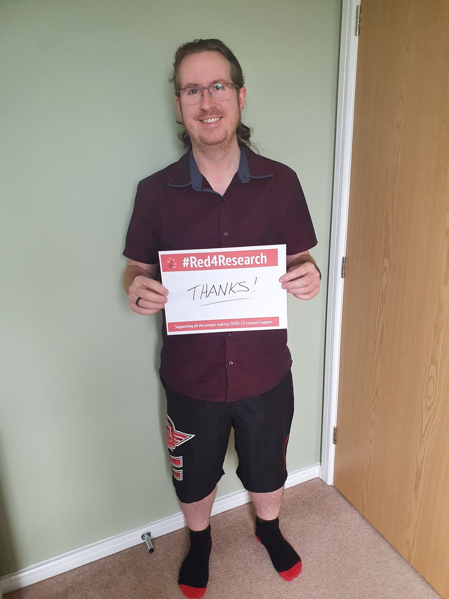 Our whole house is celebrating #Red4Research day today!