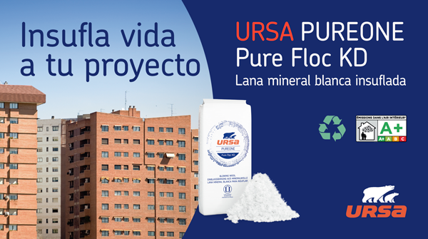 URSAiberica's tweet photo. Además, soluciones como #URSAPUREONE #PureFloc, nuestra lana para insuflar, son soluciones perfectas para llevar a cabo estas acutaciones de rehabilitación. Sin molestas obras, llegando incluso a los rincones más difíciles y proporcionando todo el confort térmico y acústico. # https://t.co/LjdMLneqJO