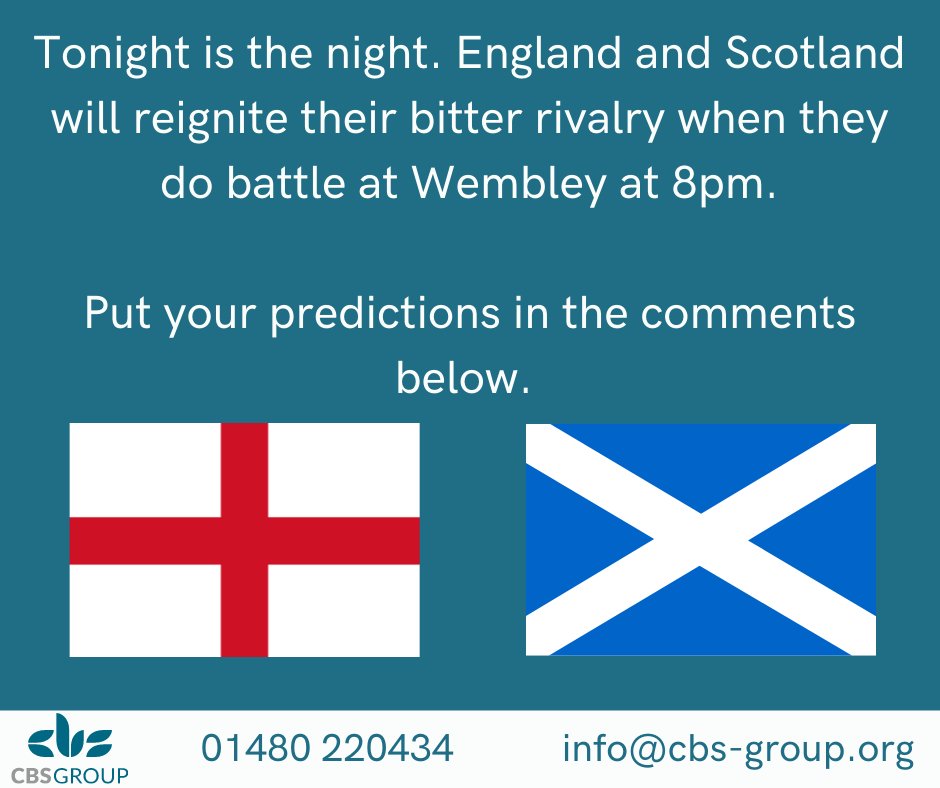 CBSGroup2's tweet image. What do you think the result is going to be tonight at Wembley? We&apos;d love to hear your predictions.

〰️〰️
Call us now on 01480 220434 ☎️
Message us for an instant quote 📲
Email us info@cbs-waste.org 📩
〰️〰️

#CBSGroup #euro2020 #ENGSCO #EnglandvsScotland