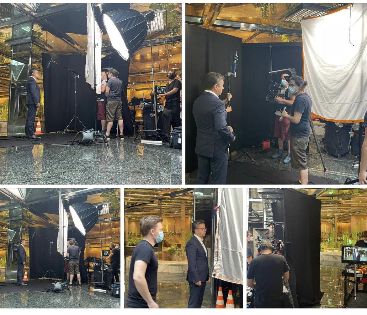 CreusMoreira's tweet photo. Big documentary production filmed today at @WISeKey $WKEY https://t.co/JLtlrchFTt