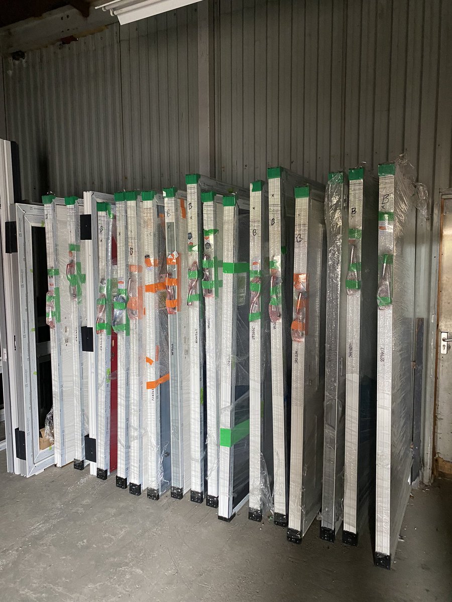 EliteWindowsGY's tweet photo. Looks like it’s door week then, just 16 to get through next week! @SolidorLtd #Compositedoors #Grimsby #Cleethorpes #NELincs https://t.co/MRdS9TrSaD
