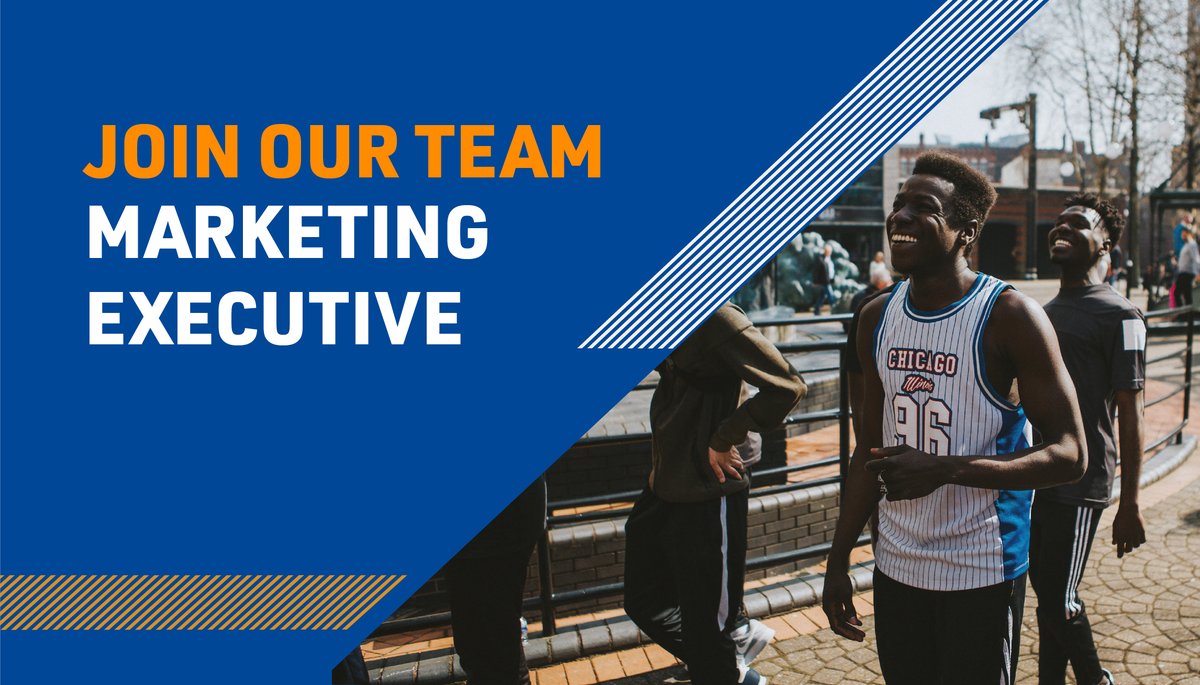 Sport4LifeUK's tweet photo. We're recruiting, brand new exciting role created in Marketing. If you want to work for a dynamic organisation and help change the lives of young people across the region then please apply https://t.co/zGKRqT9sk4 https://t.co/WugIvwjEOS