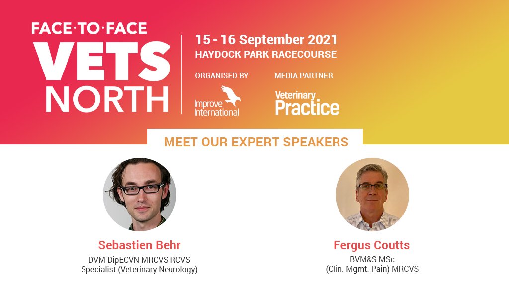 Meet some of our speakers!

👨‍⚕‍ Sebastien Behr 
👨‍⚕‍ Fergus Coutts 

Only a few days left to enjoy the early bird discount! Book now! 🔗 vetsnorth.com/tickets