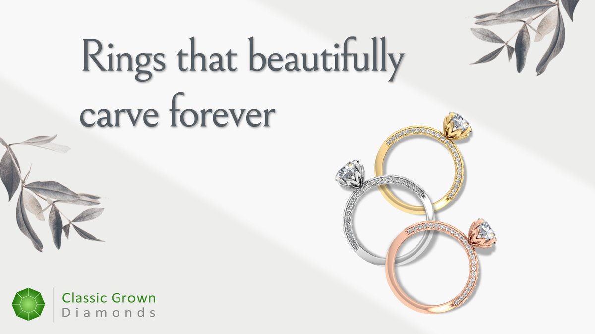 GrownClassic's tweet photo. Forever is a special feeling, make it unforgettable with our finely wrought engagement rings.
Check out our collection at https://t.co/UKF1wLwzcV
.
#labgrowndiamonds #labcreateddiamonds #engagementrings #proposalrings #whitegoldrings #yellowgoldrings #rosegoldrings https://t.co/IHM88oj7JK