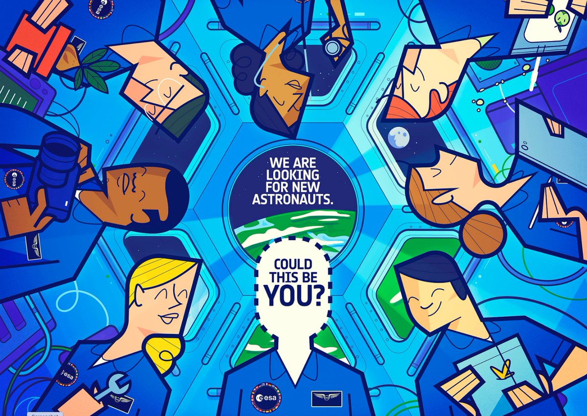 TODAY IS THE LAST DAY to apply for our #AstronautSelection and make #YourWayToSpace. 

You have until 24:00 CEST tonight to press that button. 

All the info you need 👉 esa.int/About_Us/Caree… #ESArecruits